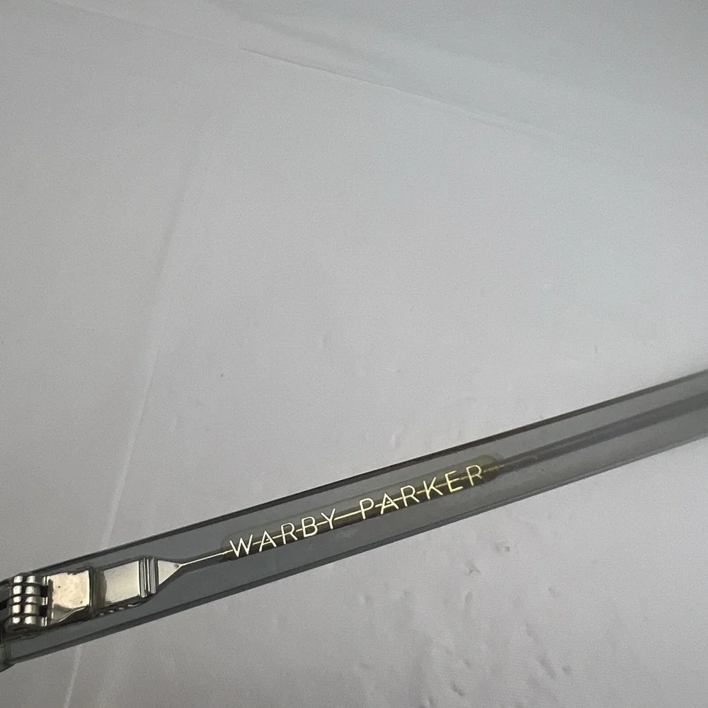 Warby Parker Felix 371 Pacific Crystal Eyeglasses Frames 49-19-145 FRAMES ONLY